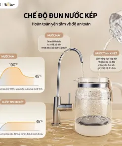 [HÀNG XẢ ĐÃ SD] Máy đun nước và hâm sữa 1.3L Bear WW-5H12N - Pha sữa, rã đông sữa mẹ - Giữ ấm - Ảnh 11