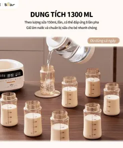 [HÀNG XẢ ĐÃ SD] Máy đun nước và hâm sữa 1.3L Bear WW-5H12N - Pha sữa, rã đông sữa mẹ - Giữ ấm - Ảnh 10