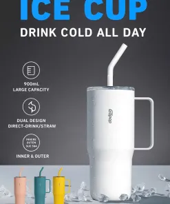 Ly Giữ Nhiệt Gopop 900ml – Giữ nóng lạnh siêu lâu, dung tích khủng, An Toàn và Tiện Lợi - Ảnh 6