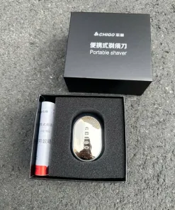 Máy cạo râu mini Chigo – Nhỏ gọn, kin loại cao cấp, lưỡi kép sắc bén, sạc USB tiện lợi mọi lúc - Ảnh 3