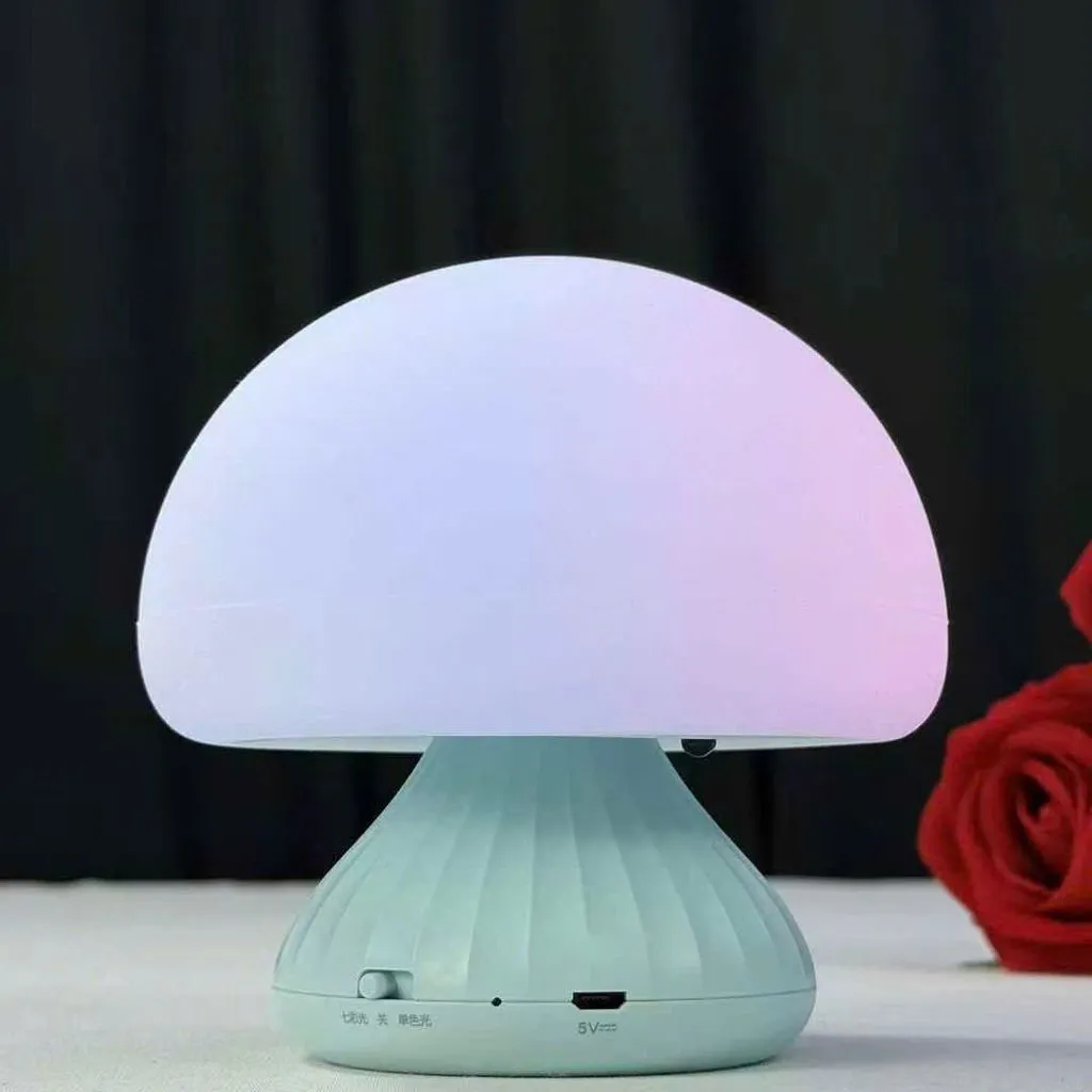 Đèn ngủ nấm VAVOFO - RGB đổi màu, cảm ứng + điều khiển, tích pin tiện lợi, đa chức năng - Ảnh 7