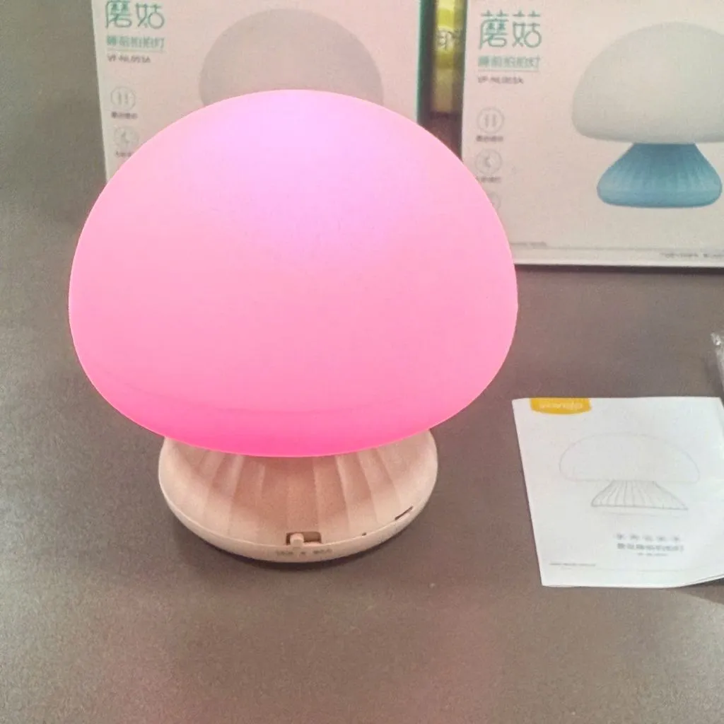 Đèn ngủ nấm VAVOFO - RGB đổi màu, cảm ứng + điều khiển, tích pin tiện lợi, đa chức năng - Ảnh 5