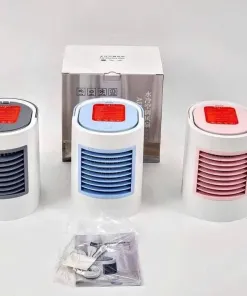 Alternative view of Quạt để bàn làm mát và phun sương mini kiêm đèn ngủ Air Cool - Hàng Amazon