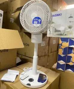 Quạt Điều Khiển Cảm Ứng & Remote NASNKI JH-08 – Quay 90° Lên Xuống, 65° Trái Phải, 4 Mức Gió