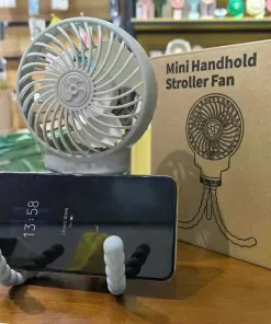 Quạt tích điện Octopus Fan kèm chân kẹp đa năng - Quạt tích điện đa năng chân kẹp bạch tuộc - Ảnh 12