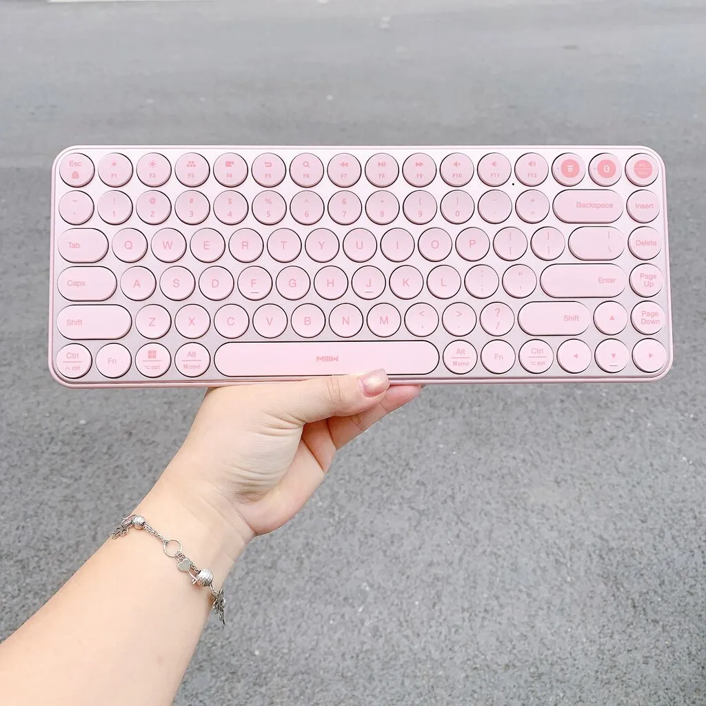 Bàn phím không dây Bluetooth hãng Xiaomi MIIIW Keyboard Air 85 MWXKT01 - Ảnh 7