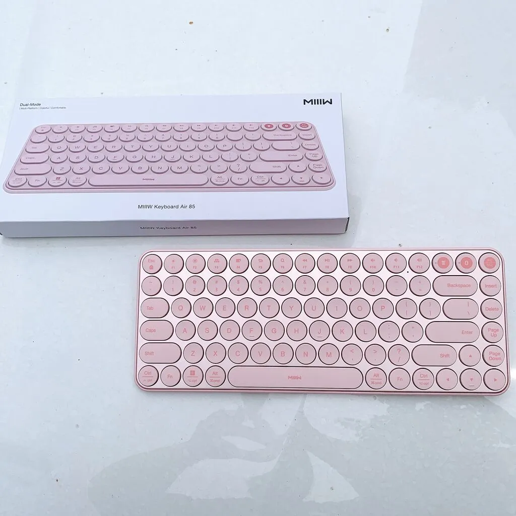 Bàn phím không dây Bluetooth hãng Xiaomi MIIIW Keyboard Air 85 MWXKT01 - Ảnh 5